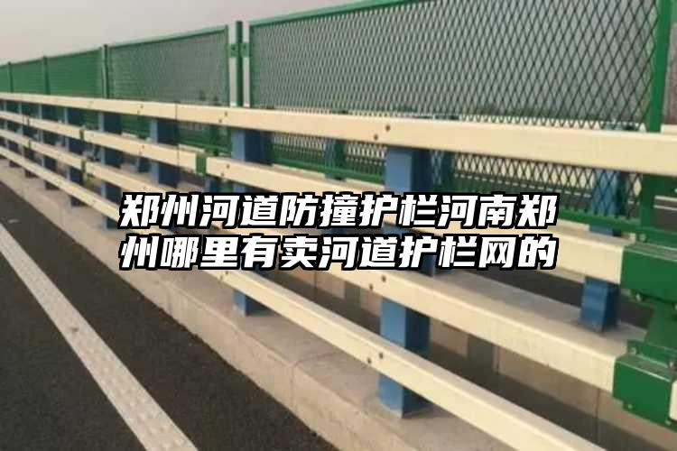 郑州河道防撞护栏河南郑州哪里有卖河道护栏网的