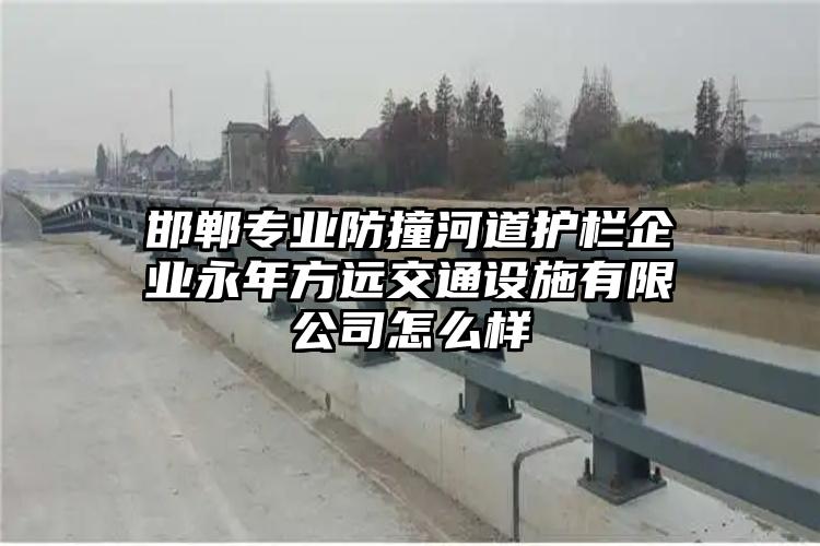 邯郸专业防撞河道护栏企业永年方远交通设施有限公司怎么样