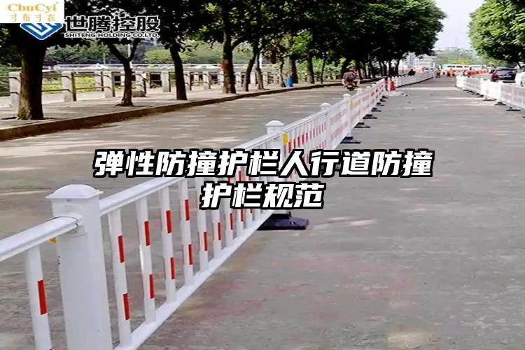 弹性防撞护栏人行道防撞护栏规范