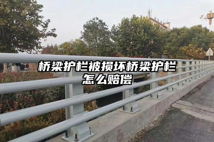 桥梁护栏被损坏桥梁护栏怎么赔偿