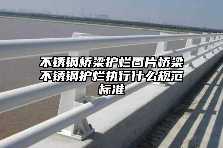 不锈钢桥梁护栏图片桥梁不锈钢护栏执行什么规范标准